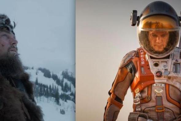 The Revenant و The Martian يكتسحان ترشيحات جوائز الأوسكار 2016 بـ12 ترشيحا لكل منهما