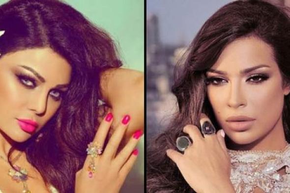 بالصور- هيفاء وهبي ونادين نجيم بنفس الفستان.. أيهما أجمل؟