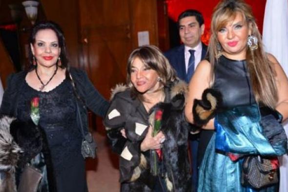 صورة- ماجدة الصباحي وابنتها في حفل عيد الحب