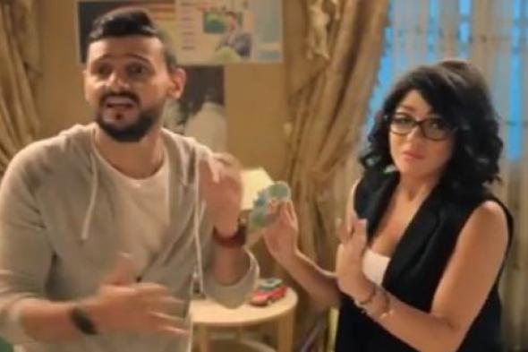بالفيديو- رامز جلال في أزمة مع سارة سلامة بسبب كنغُرين
