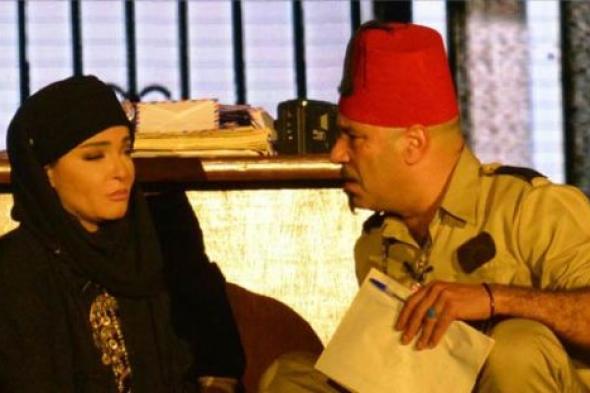 بالصور- علا غانم متشحة بالسواد مع محمد سعد في الحلقة الرابعة من "وش السعد"