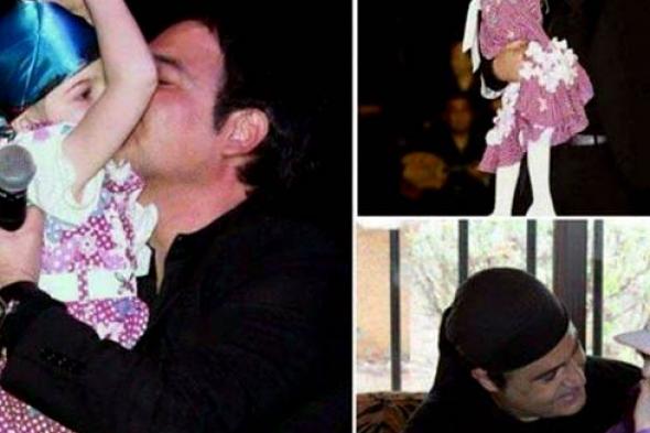 عاصى الحلانى ينعى طفلة من معجباته برسالة حزينة