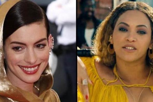 فيديو- آن هاثاواي تنحني لبيونسيه من شدة إعجابها بألبومها المفاجئ Lemonade
