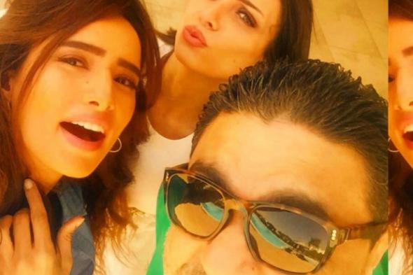 صورة | كواليس أول مشهد بين زينة وريم البارودي في "أزمة نسب"