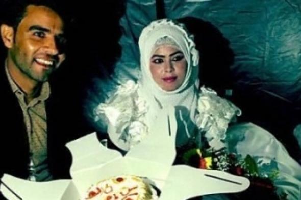 الحب يهزم الحرب.. عقد أول حفل زفاف لعروسين سوريين بمخيم على الحدود اليونانية