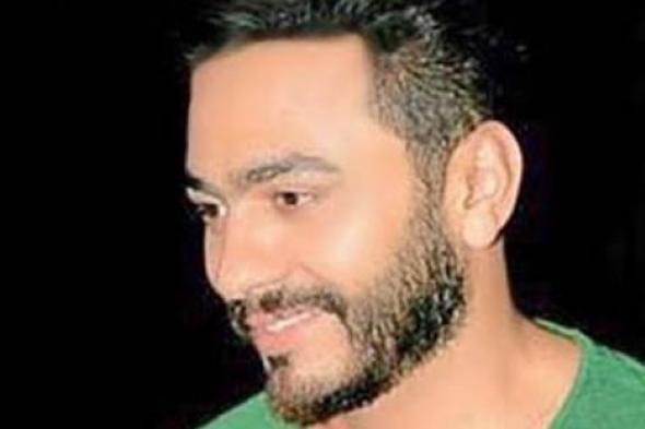 صورة - تامر حسني فى كواليس كليب "لسه عند وعدى"