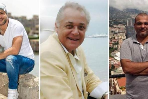 محمود عبد العزيز يجمع أيمن بهجت قمر وعزيز الشافعي لأول مرة