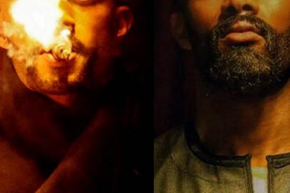صورة -   "الأسطورة" محمد رمضان "جرافيتي" و"مقرمشات"