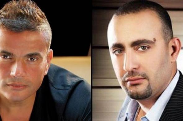 أحمد السقا يهنئ عمرو دياب بعيد ميلاده بهذه الصورة