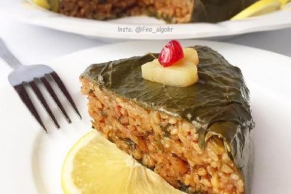 حضّري اليالنجي بطريقة مبتكرة و ذكية ( كيكة ورق العنب )