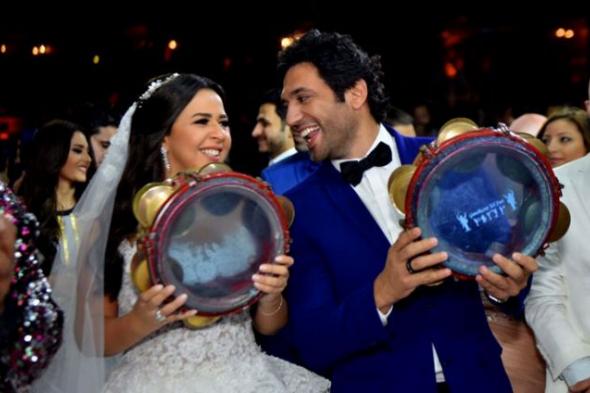 تعرف على كواليس حفل زفاف حسن الرداد وإيمي سمير غانم