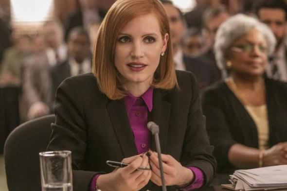 انقسام النقاد حول فيلم Miss Sloane وإشادة بأداء جيسيكا شاستين