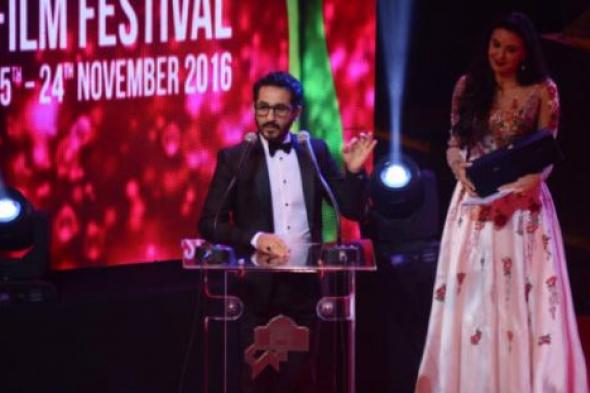 أحمد حلمي يشكر مهرجان القاهرة السينمائي 38 وطارق الشناوي