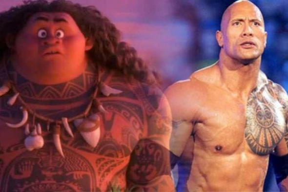 تريبل إتش يهنئ دوين جونسون على نجاح أحدث أفلامه Moana