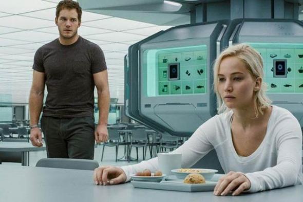 فيلم المغامرات والدراما Passengers في دور السينما المصرية اليوم