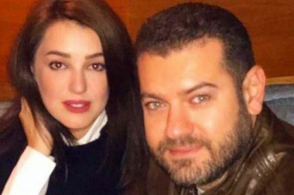 صورة- كندة علوش تحتفل بأول عيد ميلاد لعمرو يوسف بعد عقد قرانهما