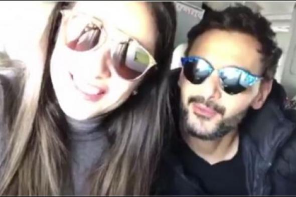 صورة وفيديو- ياسمين عبد العزيز في Selfie مجنون مع رامز جلال