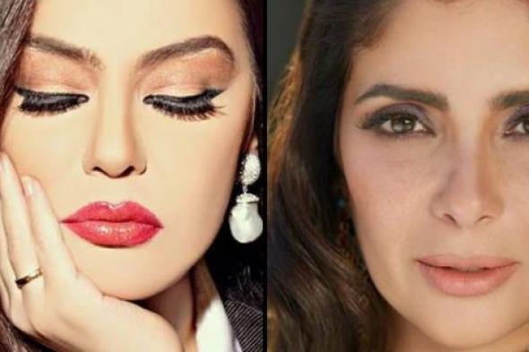 شريهان تبارك لمنى زكي على مولودها الجديد