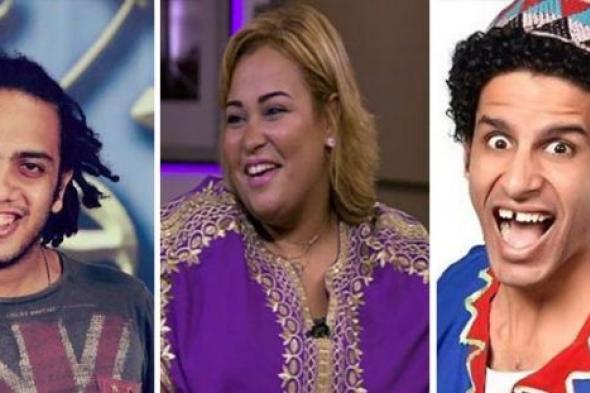 صورة - أوس أوس وحمدي الميرغني وويزو في كواليس برنامج أشرف عبد الباقي