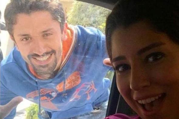 أيتن عامر توضح حقيقية وجود خلافات بينها وبين كريم محمود عبد العزيز