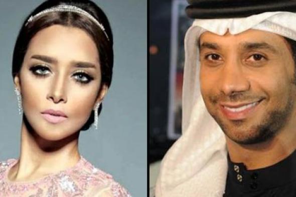 صورة - بلقيس مع مولود فايز السعيد