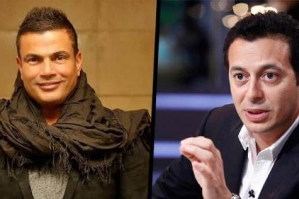 بالفيديو- مصطفى شعبان مع عمرو دياب في "الجيم"