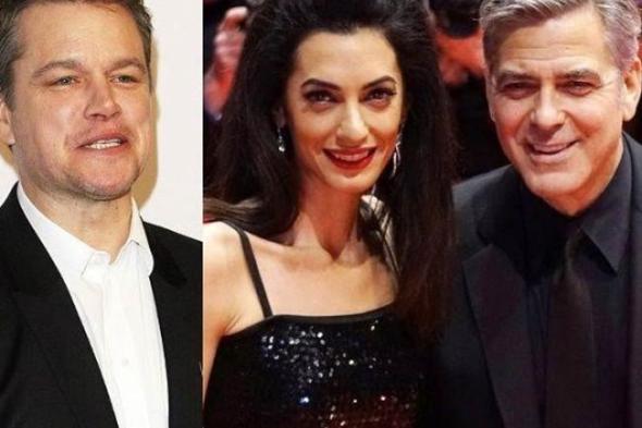 نصائح مات ديمون لجورج كلوني بعدما أخبره بحمل أمل علم الدين.. هكذا تحدث عن ضربة الحظ الكبرى