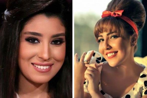 صورة- آيتن عامر ومي كساب تخفيان وجه ابنتيهما!