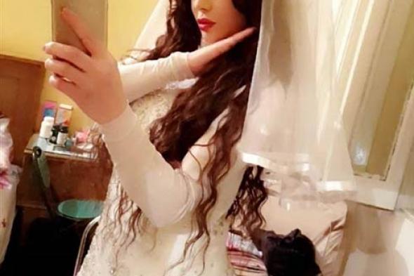 صورة- هيفاء وهبي عروس بالفستان الأبيض