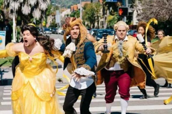 بالفيديو- جيمس كوردن في النسخة الجديدة من  Beauty and The Beast
