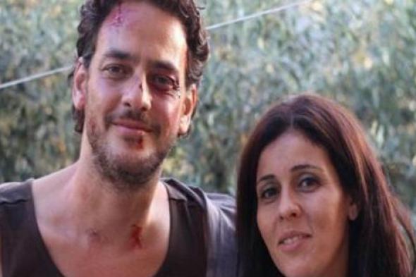 بالصور - خالد أبو النجا يلتقى بسعاد ماسي في القاهرة