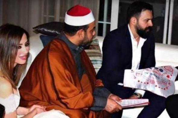 بالصور والفيديو- عقد قران تيم حسن على الإعلامية وفاء الكيلاني