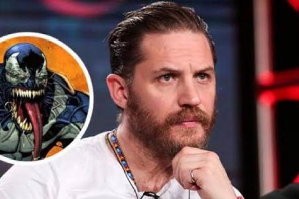 توم هاردي يجسد الشرير " فينوم" في أحدث أفلام Spider-Man