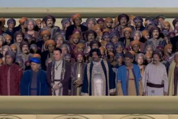 صورة وفيديو- خطأ فادح في مسلسل "أوراق التوت".. كومبارس فوتوشوب!