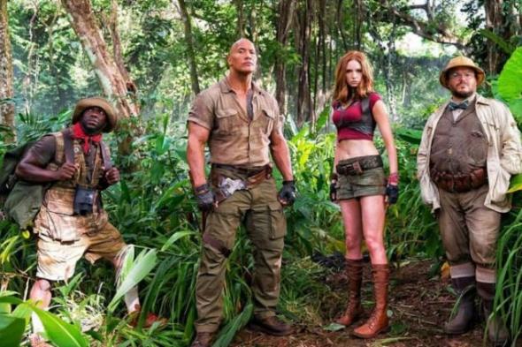 بالفيديو - دوين جونسون يسعى للبقاء على قيد الحياة في Jumanji: Welcome to the Jungle