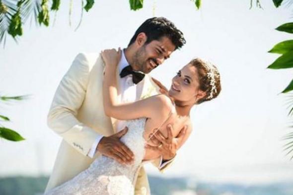 صورة- في أول تعقيب لها بعد زواجها.. فهرية أفجين ترسل رسالة رومانسية لزوجها بوراك أوزجيفيت