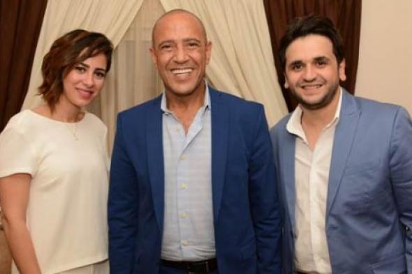 صورة- أشرف عبد الباقي شاهدا على عقد قران مصطفى خاطر