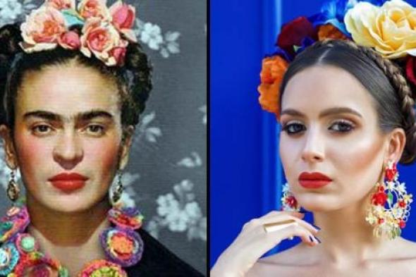 بالصور- جميلة عوض تتشبه بفريدا كاهلو على غلاف eniGma