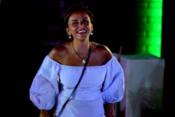 بالصور- أحمد داود وزوجته علا رشدي ضمن حضور حفل شيرين عبد الوهاب