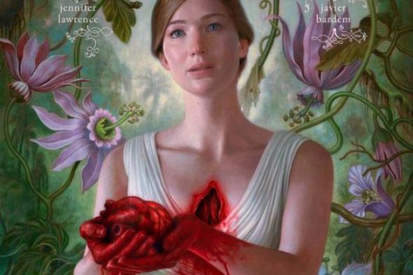 بالفيديو- إد هاريس يهدد حياة جنيفر لورانس وخافيير بارديم في فيلم Mother!