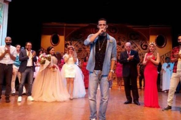 الجمهور يهنئ محمد رمضان بمولودته "كنز" في مسرح الهرم