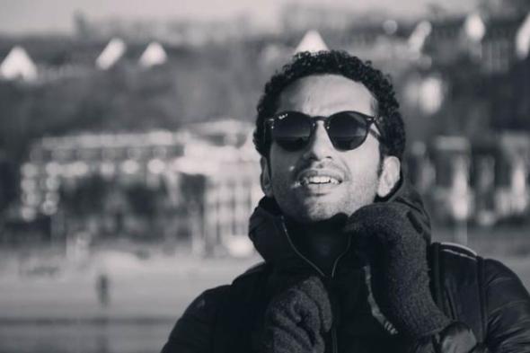 صورة- الممثل محمد حاتم يحتفل بزفافه في فرنسا