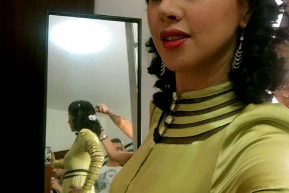 بالفيديو- هكذا تحولت ياسمين رئيس إلى أم كلثوم!