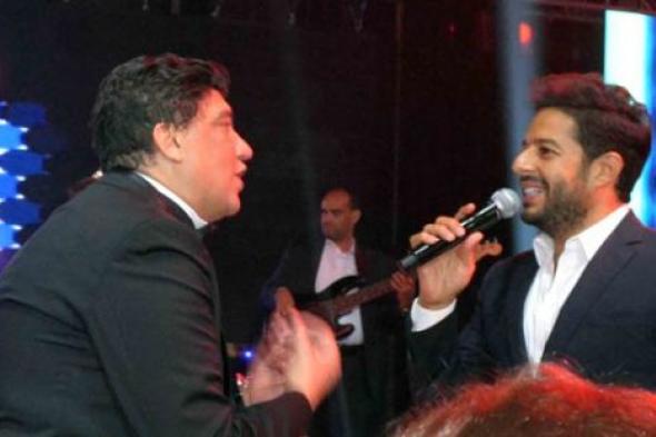 حماقي يهنئ ممدوح موسي على زفاف ابنته "ديما"