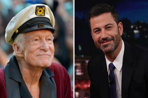 بالفيديو- جيمي كيمل يسخر من مؤسس مجلة "بلاي بوي" الإباحية بعد وفاته: يطلب عاريات في الجنة