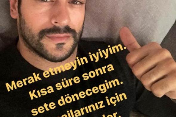 صورة- أول تعليق من بوراك أوزجيفيت بعد تعرضه لحادث