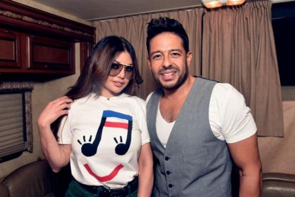 محمد حماقي وهيفاء وهبي معا في حفل جديد
