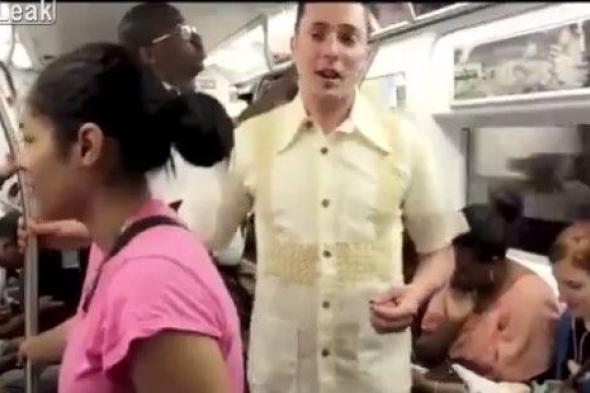 بالفيديو.. شاب يعرض نفسه للزواج في "المترو"!