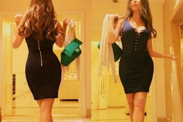 بالصور: مي حريري "شبه عارية" وتكشف جسدها بمناسبة عيد الحب