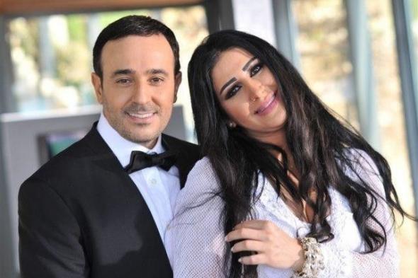 بالفيديو.. صابر الرباعي وزوجته يحتفلان بعيد ابنهما "جود"